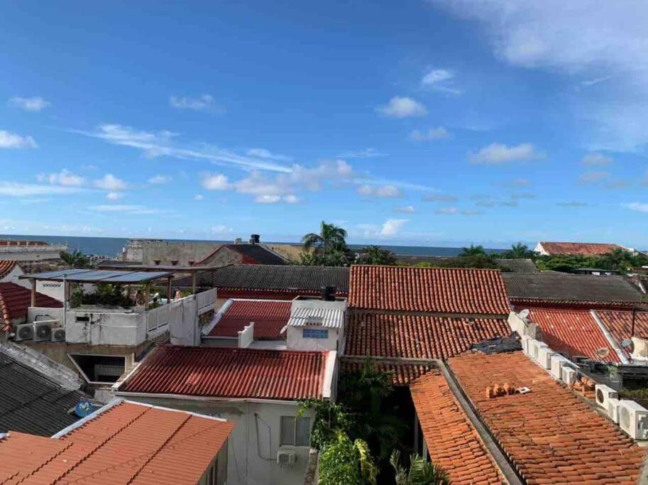417 Apto Con Vista Panoramica De Cgna Cartagena Exterior foto